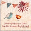 ARTland Glasbild Lebensweisheit Glücklich Größe: 50x50 cm Produktbild-Vorschau 1