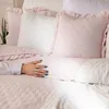 WERONA Tagesdecke mit Rüschen - Rosa Eleganz fürs Produktbild-Vorschau 2