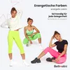 Bellivalini Neon Leggings Damen 3/4 mit Naht, BLV50-302 Produktbild-Vorschau 5