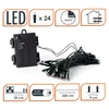 Flame Lights lichtketting met timer - 24 LED's / 230 cm - Productafbeelding-voorbeeld 2