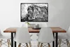 MuchoWow® MuchoWow® Gerahmtes Poster Tiger - Baum - Schwarz Produktbild-Vorschau 2