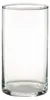 Dekoglas Vase ZYLINDER H. 20cm D. 10cm Glas klar Rudolph Produktbild-Vorschau 1
