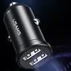 Usams Ład. Sam. 2Xusb 2.4A Minichrome/Noir Cc114Tc01 Voir les images du produit 2