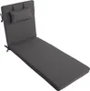 LILENO HOME Sonnenliege Auflage mit Kopfkissen [1er Set - Produktbild-Vorschau 1
