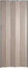 A closed folding door with vertical panels. Produktbild-Vorschau