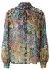 Bluse 0422 lilac yellow Größe 44 Produktbild-Vorschau 1