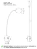 LED Steckdosenlampe dimmbar Steckerleuchte flexibel Produktbild-Vorschau 7