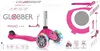 Globber Scooter Primo S7, Neonpink mit Leuchtrollen Produktbild-Vorschau 2