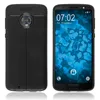 PhoneNatic Case kompatibel mit Lenovo Moto G6 - schwarz Produktbild-Vorschau 1