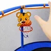 Zahradní trampolína pro děti sítě míče basketbal 155 cm Náhled obrázku produktu 3