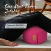#DoYourYoga coussin de yoga rond Vishnu 30cmx15cm housse Voir les images du produit 3