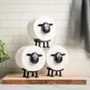 Toilettenpapierhalter Hund Deko Stehend Tierform WC Produktbild-Vorschau 5