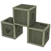 Three stacked air conditioning units. Podgląd zdjęcia produktu