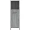 vidaXL Armoire de salle de bain Gris Sonoma 30x30x95 cm Voir les images du produit 6