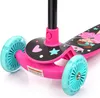 Dreirad-Kinderroller Meteor Funny – Bunte Leucht-LED-Räder, Produktbild-Vorschau 5