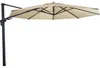 Lesli Living Sonnenschirm Ampelschirm "Virgo Flex" Ecru ø Produktbild-Vorschau 5