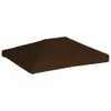 Toile supérieure de gazebo 310 g/m² 3x4 m Marron Voir les images du produit 2