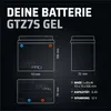 Batteria al gel GP-PRO GTZ7S, 12 V, 6 Ah, 130 A, per quad, Anteprima dell’immagine prodotto 3