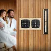 Sada příslušenství do sauny LuxeBath z hliníku a dřeva, Náhled obrázku produktu 8