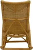 The back view of a rattan rocking chair. Produktbild-Vorschau