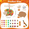12 Stück Igel Bastelset Kinder, Bastelset Herbst Kinder, Produktbild-Vorschau 2