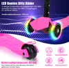 Kinderroller Faltbar Tretroller Cityroller LED Räder Produktbild-Vorschau 3