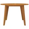 vidaXL Tavolo da giardino Ø110x75 cm Legno massello di Anteprima dell’immagine prodotto 3