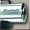 Einhell 2330910, Pistolet na gorące powietrze, Prosty Podgląd zdjęcia produktu 5
