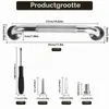 Sprchová madlo - Protiskluzové - Nerezová ocel - 30 cm - 2 Náhled obrázku produktu 2