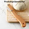 Brot Lahm mit Holzgriff,Gebogenes Brot-Lahm Set,5 Produktbild-Vorschau 7