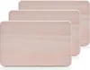 Three wooden cutting boards stacked on a white background. Produktbild-Vorschau