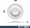 MARBET DESIGN Stuckrosette aus EPS Styropor - Deckenrosette Produktbild-Vorschau 2