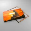 Bild auf Leinwand - Leinwandbild - tempel buddha - 120x80cm Produktbild-Vorschau 2
