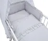Baby-Delux Babybett Kinderbett Natalie Princess 70x140 Weiß Produktbild-Vorschau 3