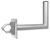 PremiumX 25cm Balkon-Ausleger ALU Geländer Rohr-Halterung Produktbild-Vorschau 2