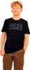 Jack & Jones Corp Logo Kurzarm-t-shirt Schwarz 14 Years Produktbild-Vorschau 1