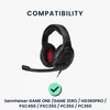 kwmobile 2x Velours Ohr Polster für Sennheiser GAME ZERO / Produktbild-Vorschau 2