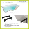 ECOLAM baignoire Crown LUX 190x120 cm+ tablier | 2 Voir les images du produit 6