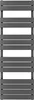 Aquabad Badheizkörper Aurea 50x140cm 663W Anthrazit Produktbild-Vorschau 1