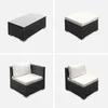 sweeek - Gartenlounge aus Polyrattan für 4 Personen - Produktbild-Vorschau 3