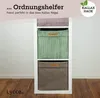 Boîtes Kallax Cord | Boîtes de rangement pliables Voir les images du produit 6