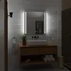Badspiegel mit LED Beleuchtung und Touch-Schalter - Roma - Produktbild-Vorschau 4