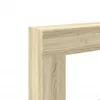 vidaXL Obudowa kominka dąb sonoma 81x18x82 cm materiał Podgląd zdjęcia produktu 7