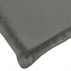 vidaXL Vankúš na ležadlo melange tmavo šedý 200x60x4 cm Náhľad obrázku produktu 6