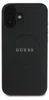 Guess Grained Ring MagSafe - iPhone 16 Plus Hülle (Schwarz) Produktbild-Vorschau 3