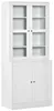 Bibliothèque HOMCOM, 178,5 cm, meuble haut avec vitrine et Voir les images du produit 1