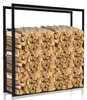 ISOISL Kaminholzregal 150 × 100 × 25, Metall Brennholzregal Produktbild-Vorschau 11