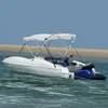 vidaXL 3-Bow Bimini-Top avec panneaux latéraux Voir les images du produit 2