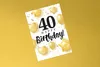 Friendly Fox Geburtstagskarte runder Geburtstag - 40. Produktbild-Vorschau 5