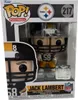 A Funko Pop! vinyl figure of Pittsburgh Steelers player Jack Lambert in its original packaging. Anteprima dell’immagine prodotto